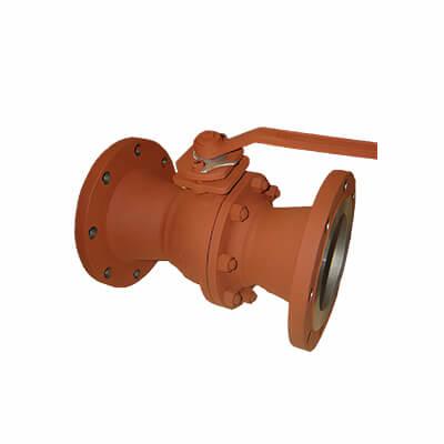 API Cast steel SQ41F type neck flange of floating ball valve