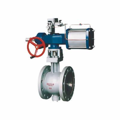 BQ41 half eccentric V type ball valve