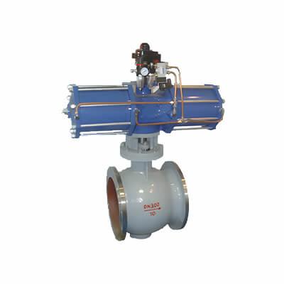 PQ640Y/F pneumatic eccentric semi-ball valve