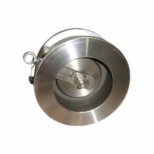 Stainless steel GB / API H74H/F/Y opposite-clamp single swing check valve