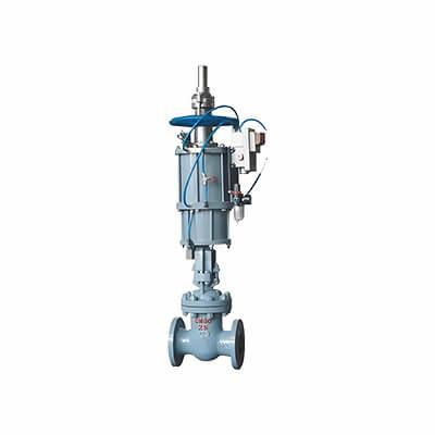 Z641H/Y / steel / stainless steel / pneumatic gate valve